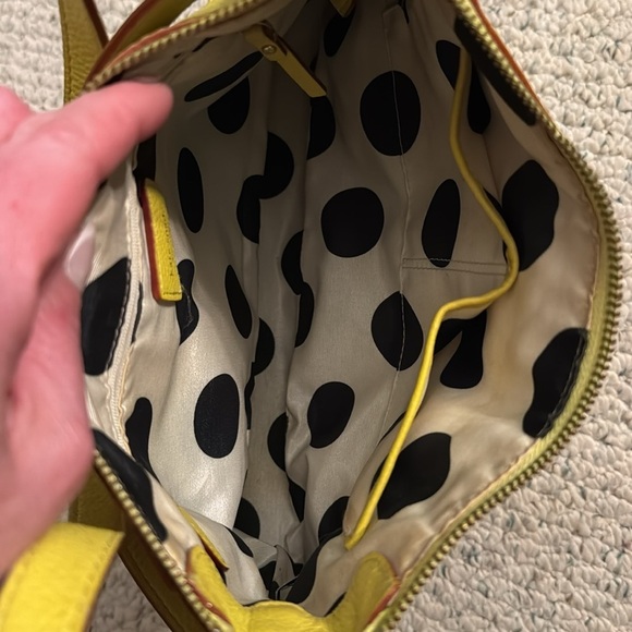 Kate Spade Neon Green Leather Shoulder Bag - Picture 7 of 8